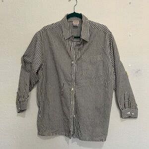 Roaman's Striped Casual Shirt